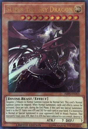 Slifer the Sky Dragon (JMPS-EN005) (5) (SJMP) - YuGiOh Single
