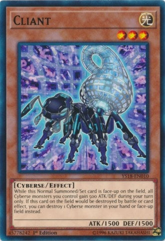 Cliant (18010) (YS18) - YuGiOh Single