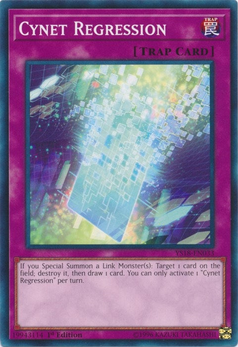 Cynet Regression (18033) (YS18) - YuGiOh Single