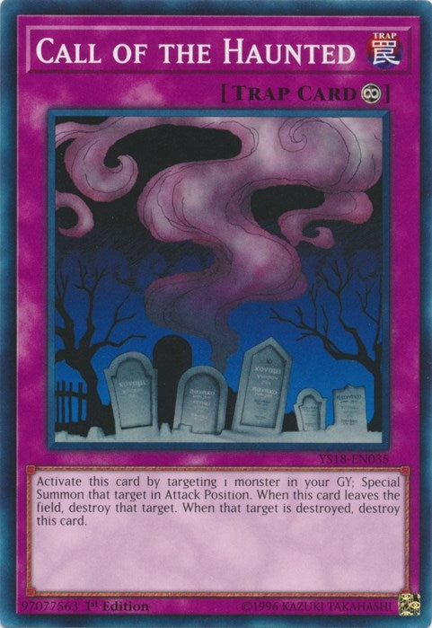 Call of the Haunted (18035) (YS18) - YuGiOh Single