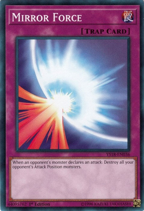 Mirror Force (18036) (YS18) - YuGiOh Single