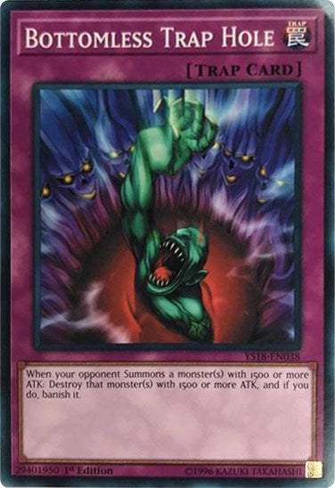 Bottomless Trap Hole (18038) (YS18) - YuGiOh Single