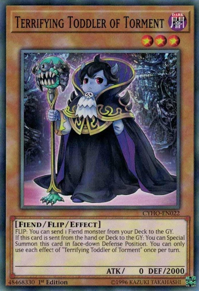 Terrifying Toddler of Torment (22) (CYHO) - YuGiOh Single