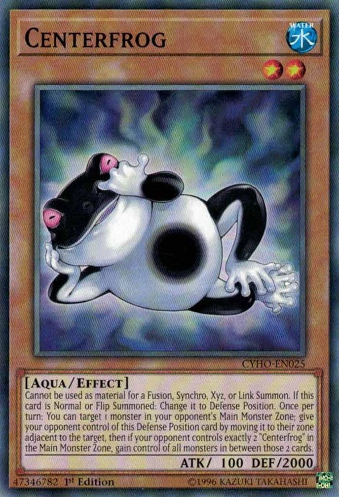 Centerfrog (25) (CYHO) - YuGiOh Single