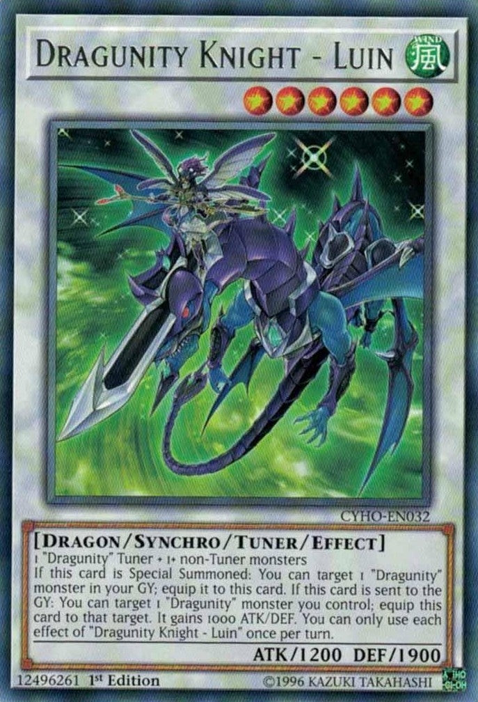 Dragunity Knight - Luin (32) (CYHO) - YuGiOh Single