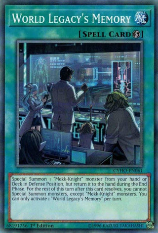 World Legacy’s Memory (61) (CYHO) - YuGiOh Single