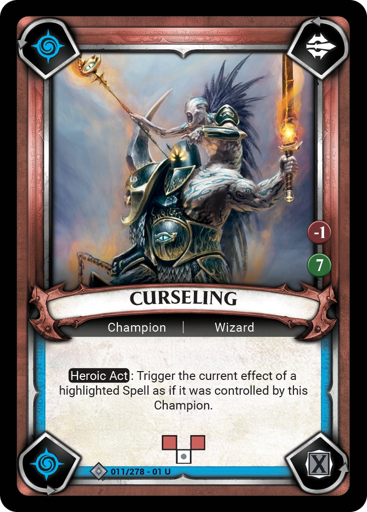 Curseling (Unclaimed) (WHAOSC) - Warhammer Age of Sigmar Champions TCG Single