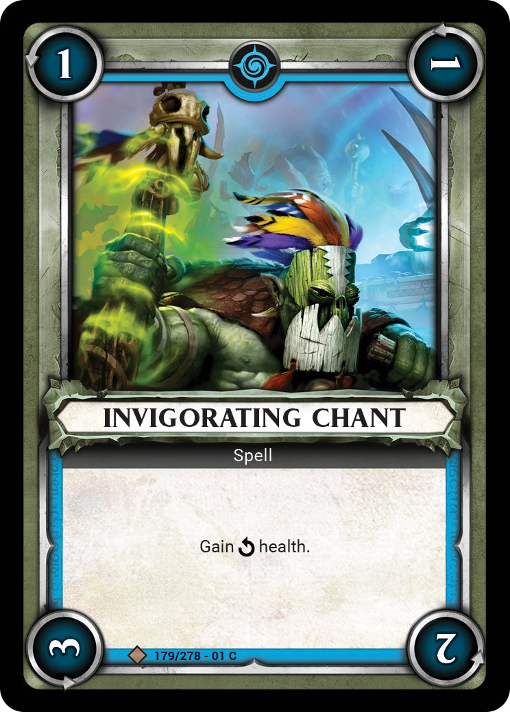 Invigorating Chant (Unclaimed) (WHAOSC) - Warhammer Age of Sigmar Champions TCG Single
