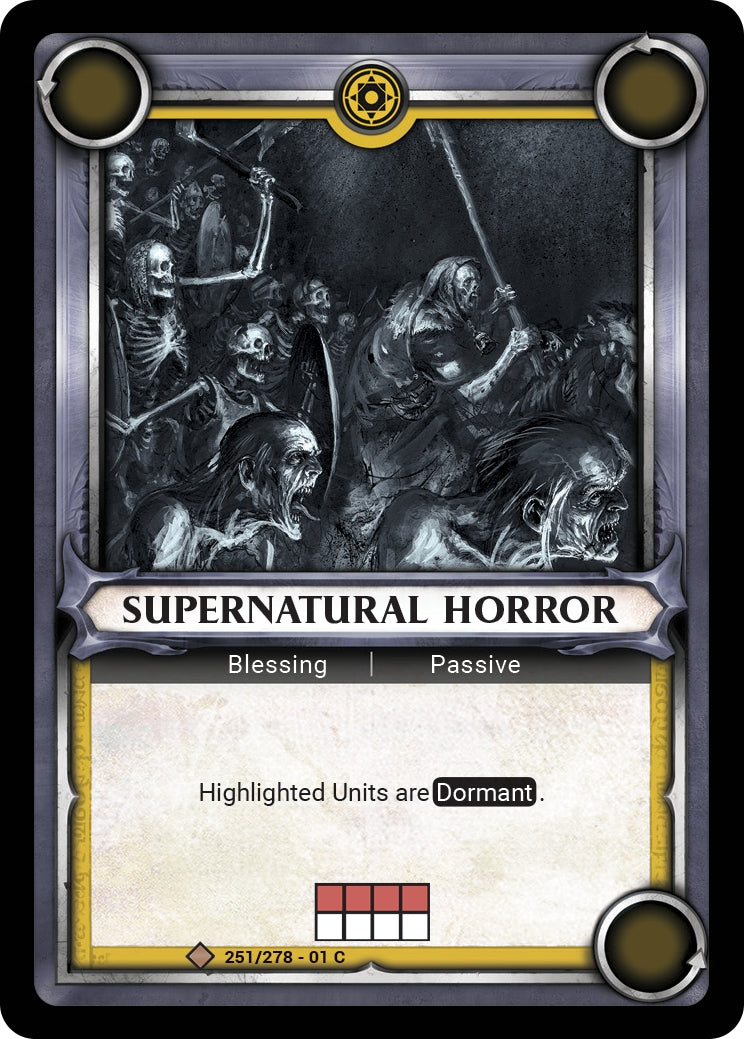 Supernatural Horror (Claimed) (WHAOSC) - Warhammer Age of Sigmar Champions TCG Single