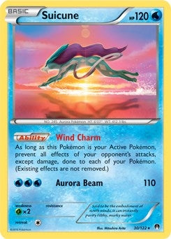 Image for Suicune - 30/122 (Cosmos Holo) (030/122) (Blister Exclusives) - Pokemon