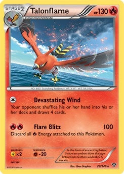 Image for Talonflame - 28/146 (Cosmos Holo) (028/146) (Blister Exclusives) - Pokemon