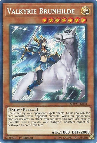 Valkyrie Brunhilde (4) (SHVA) - YuGiOh Single