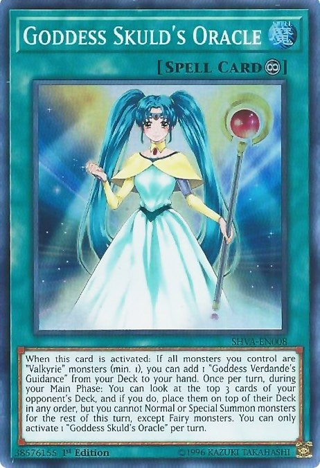 Goddess Skuld’s Oracle (8) (SHVA) - YuGiOh Single