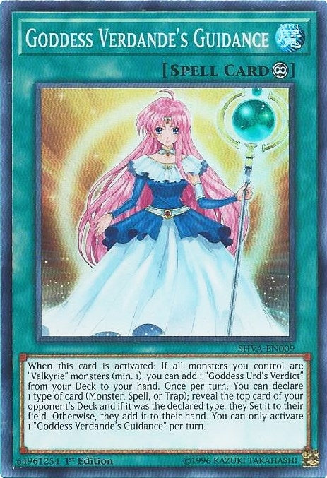Goddess Verdande’s Guidance (9) (SHVA) - YuGiOh Single