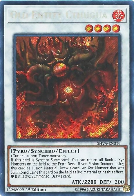 Old Entity Cthugua (16) (SHVA) - YuGiOh Single