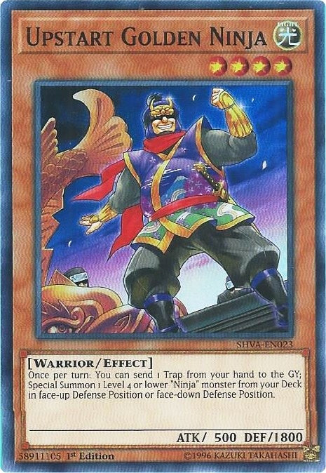 Upstart Golden Ninja (23) (SHVA) - YuGiOh Single
