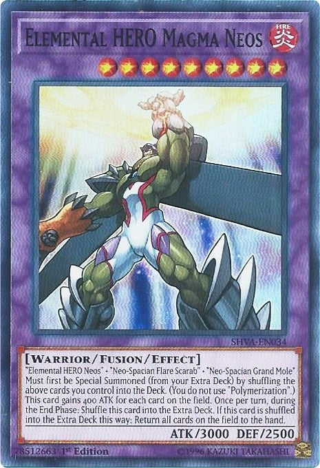 Elemental HERO Magma Neos (34) (SHVA) - YuGiOh Single