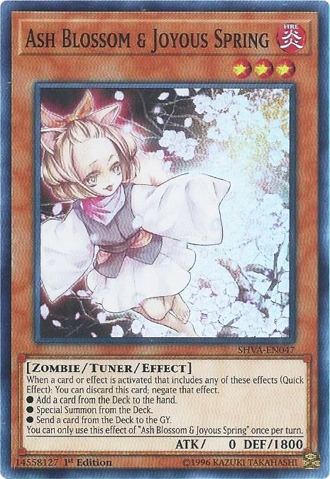 Ash Blossom & Joyous Spring (47) (SHVA) - YuGiOh Single