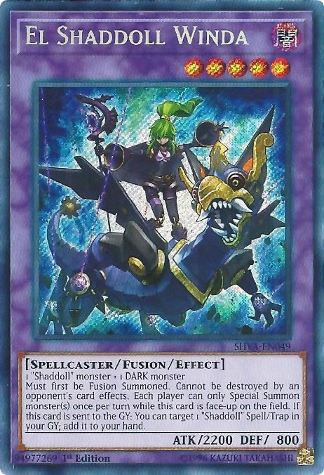 El Shaddoll Winda (49) (SHVA) - YuGiOh Single