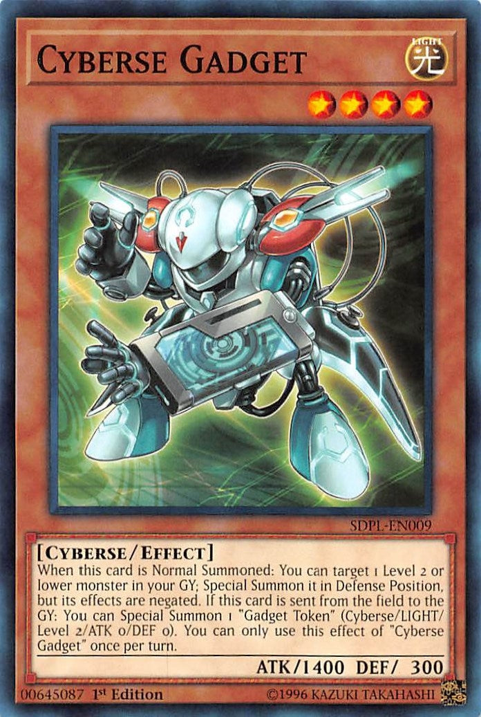Cyberse Gadget (9) (SDPL) - YuGiOh Single