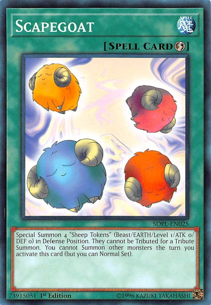 Scapegoat (25) (SDPL) - YuGiOh Single