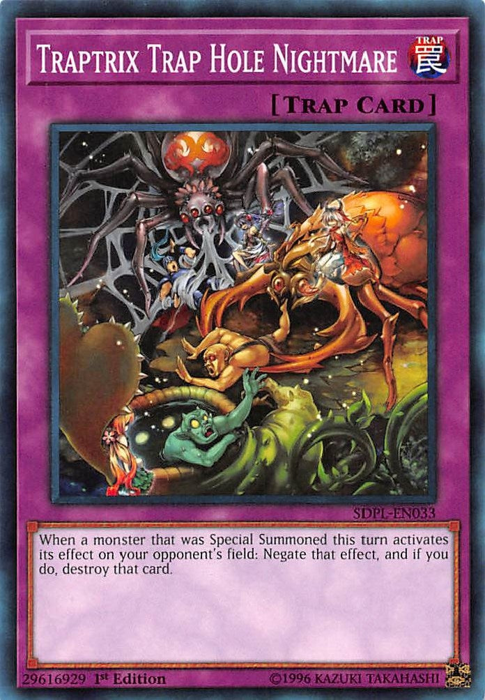 Traptrix Trap Hole Nightmare (33) (SDPL) - YuGiOh Single