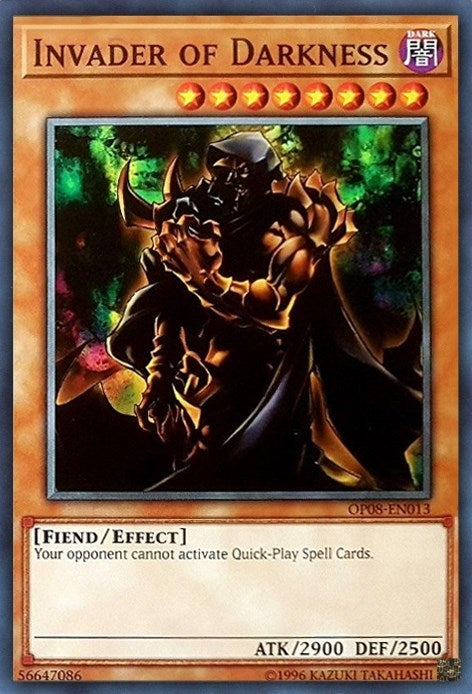 Invader of Darkness (8013) (OP08) - YuGiOh Single