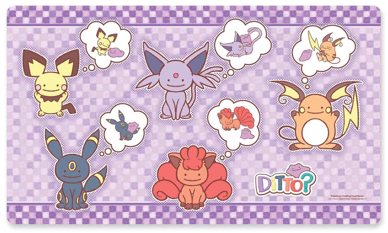 Pokemon TCG: Ditto As Playmat - Playmats Sealed