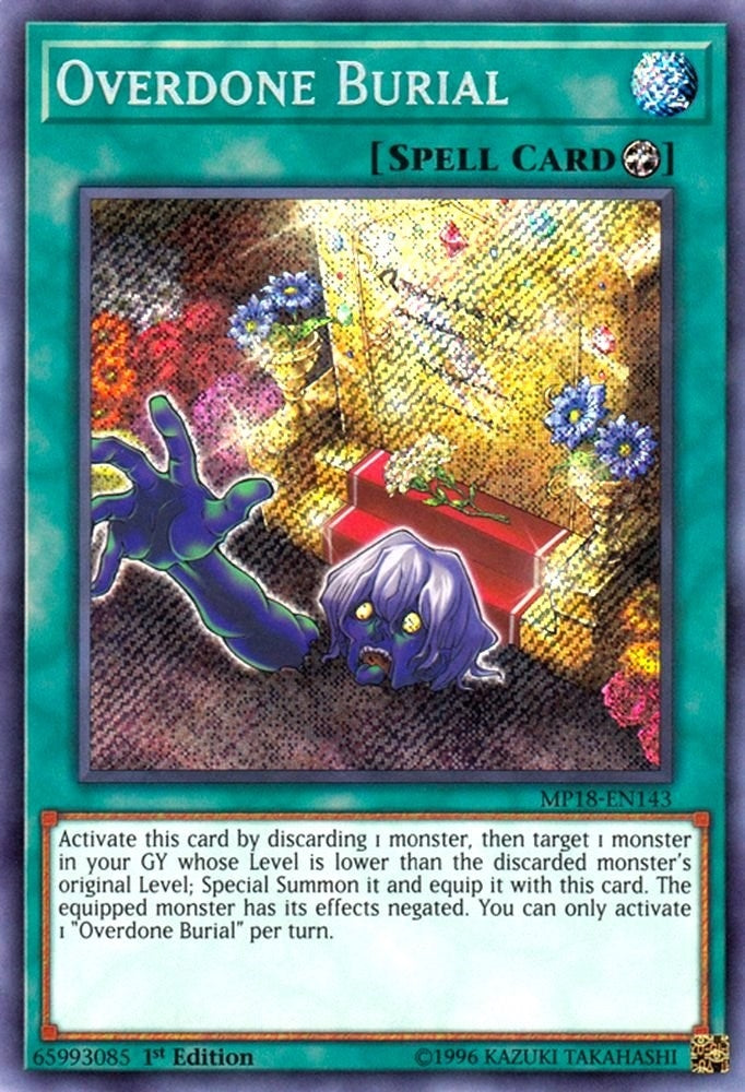 Overdone Burial (18143) (MP18) - YuGiOh Single