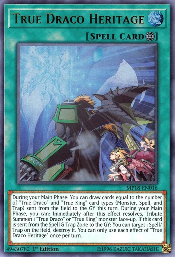 True Draco Heritage (18016) (MP18) - YuGiOh Single