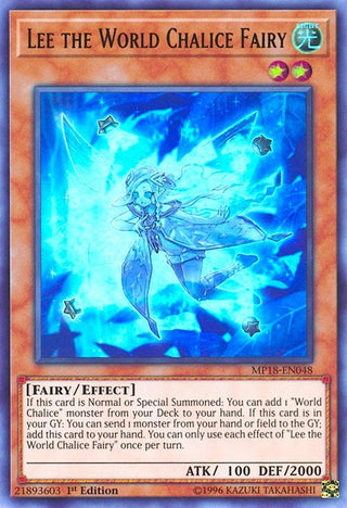 Lee the World Chalice Fairy (18048) (MP18) - YuGiOh Single