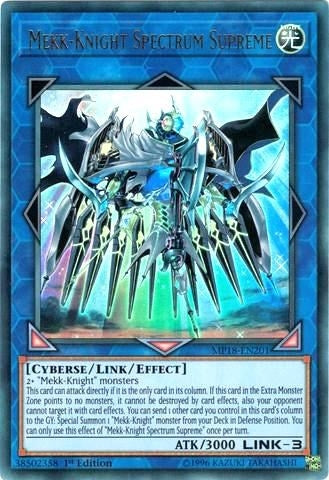 Mekk-Knight Spectrum Supreme (18201) (MP18) - YuGiOh Single