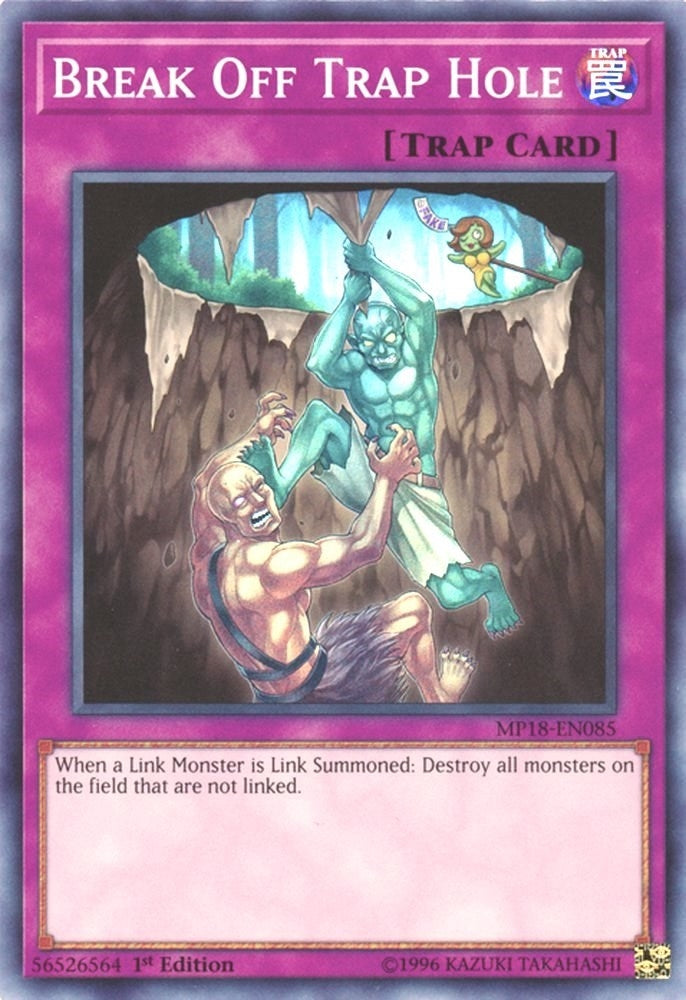 Break Off Trap Hole (18085) (MP18) - YuGiOh Single