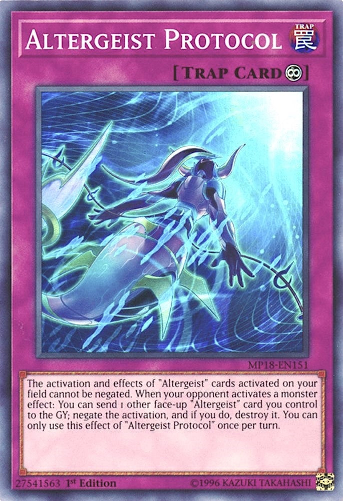 Altergeist Protocol (18151) (MP18) - YuGiOh Single