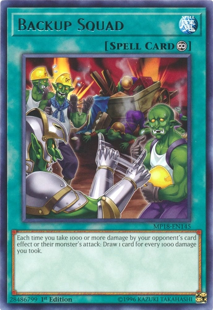 Backup Squad (18145) (MP18) - YuGiOh Single