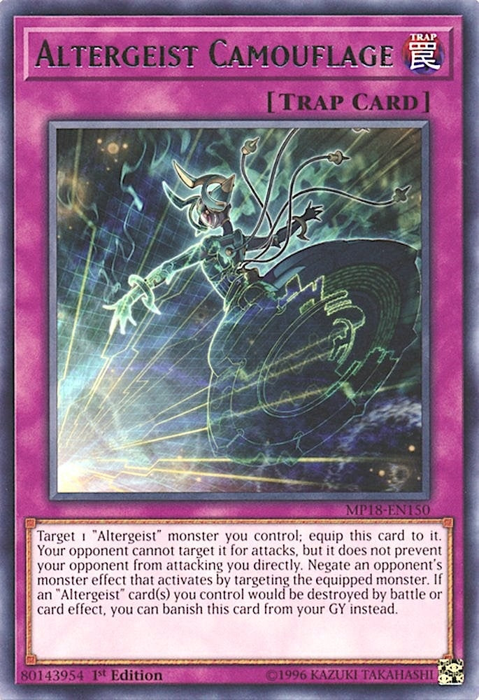 Altergeist Camouflage (18150) (MP18) - YuGiOh Single