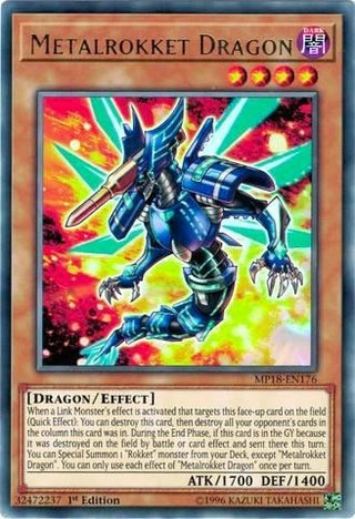 Metalrokket Dragon (18176) (MP18) - YuGiOh Single