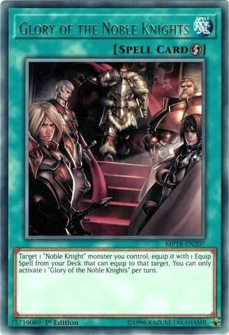 Glory of the Noble Knights (18207) (MP18) - YuGiOh Single