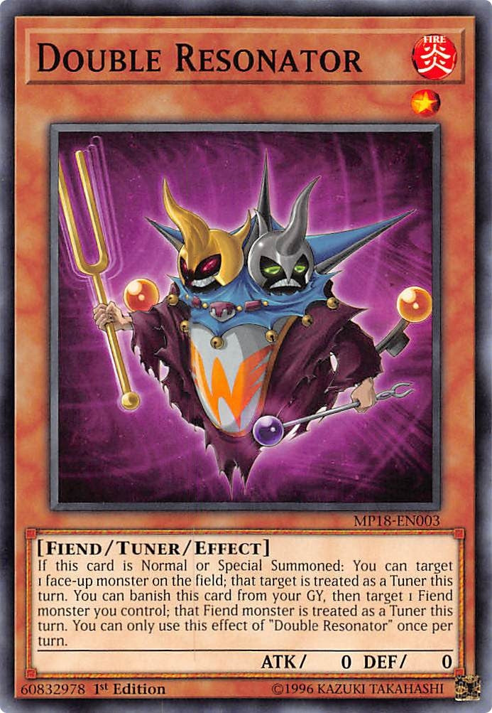 Double Resonator (18003) (MP18) - YuGiOh Single