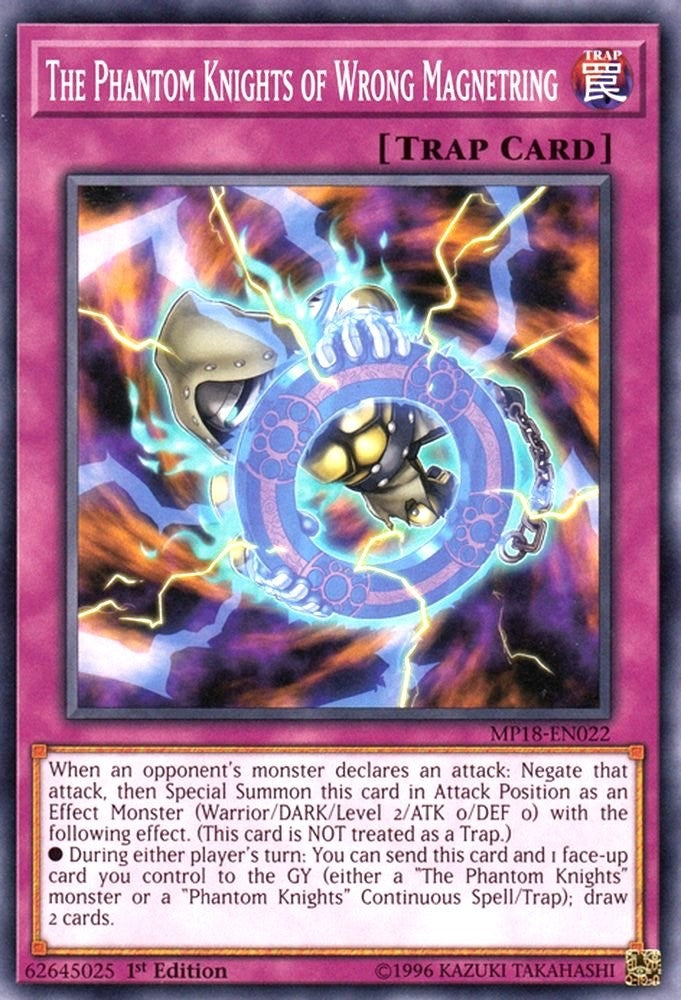 The Phantom Knights of Wrong Magnetring (18022) (MP18) - YuGiOh Single
