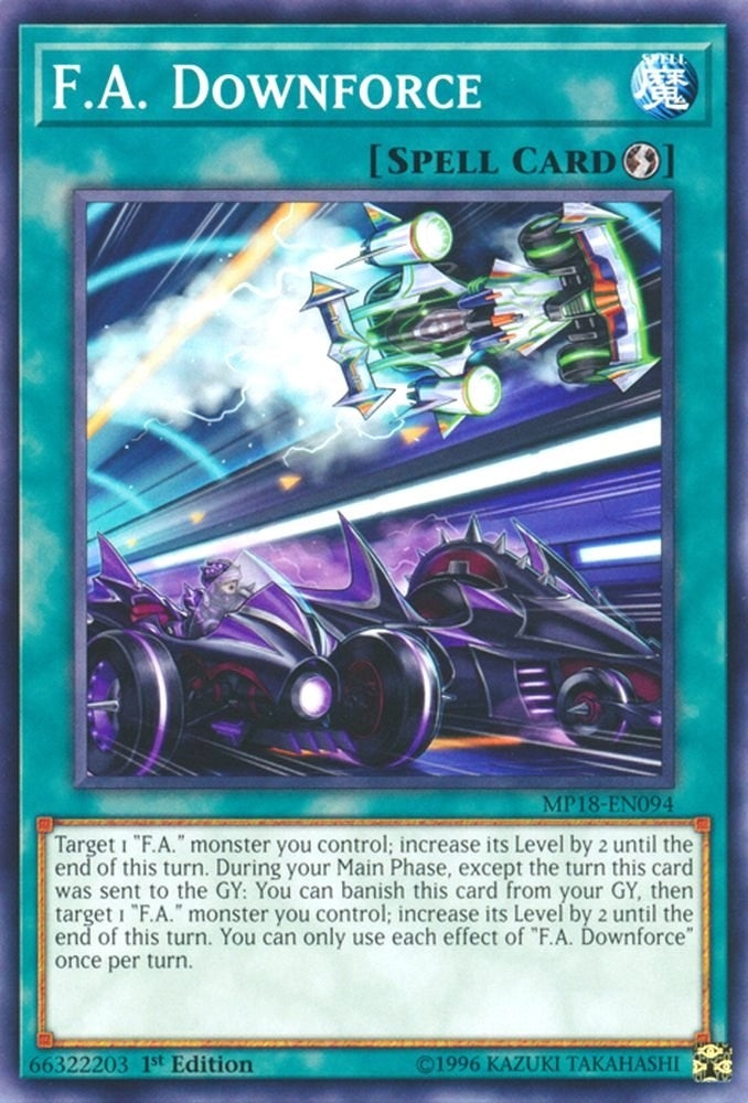 F.A. Downforce (18094) (MP18) - YuGiOh Single