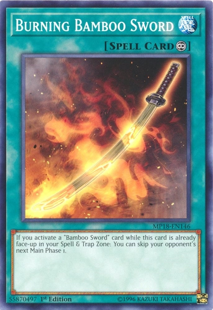 Burning Bamboo Sword (18146) (MP18) - YuGiOh Single