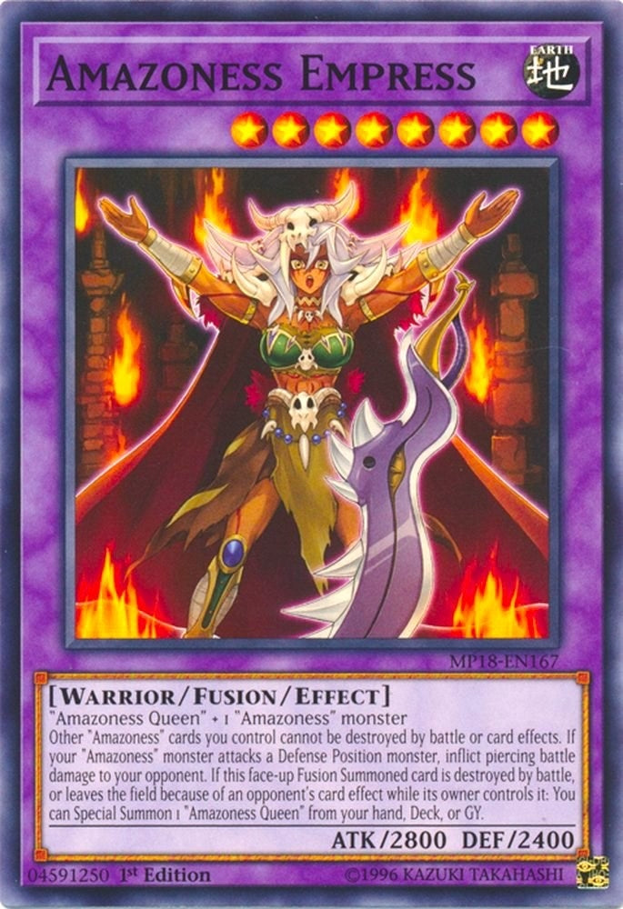 Amazoness Empress (18167) (MP18) - YuGiOh Single