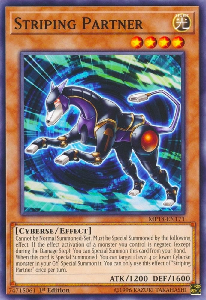 Striping Partner (18171) (MP18) - YuGiOh Single