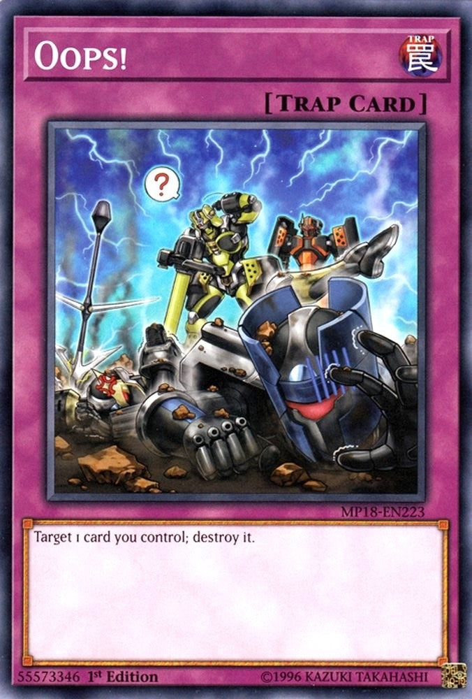 Oops! (18223) (MP18) - YuGiOh Single