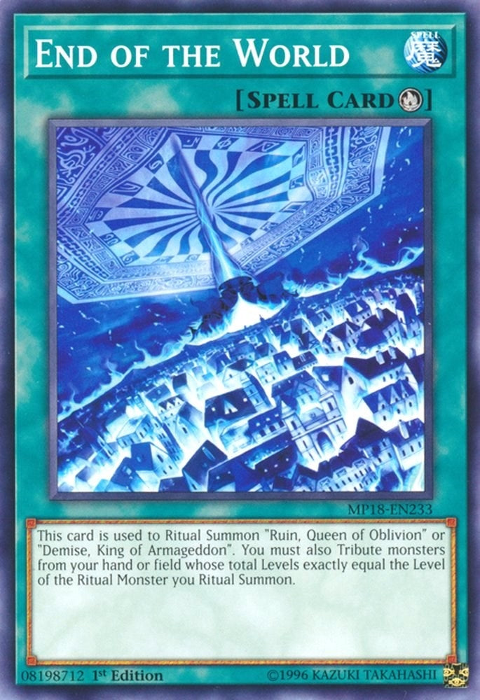 End of the World (18233) (MP18) - YuGiOh Single