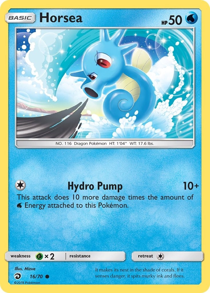 Image for Horsea (16) (16/70) (Dragon Majesty) - Pokemon