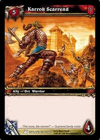 Karrok Scarrend - WoW Single