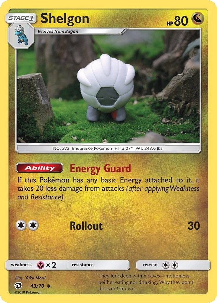 Image for Shelgon (43/70) (Dragon Majesty) - Pokemon