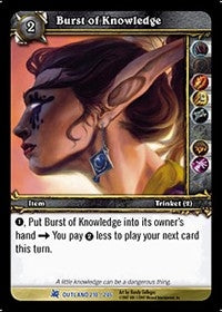 Burst of Knowledge - WoW Single